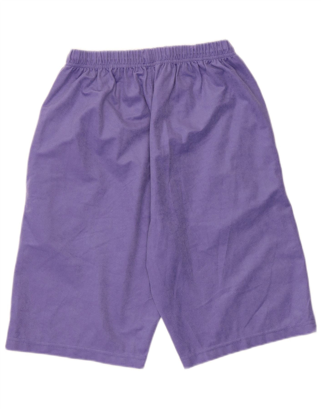 VINTAGE Damen Sportshorts UK 12 Medium Purple Triacetate