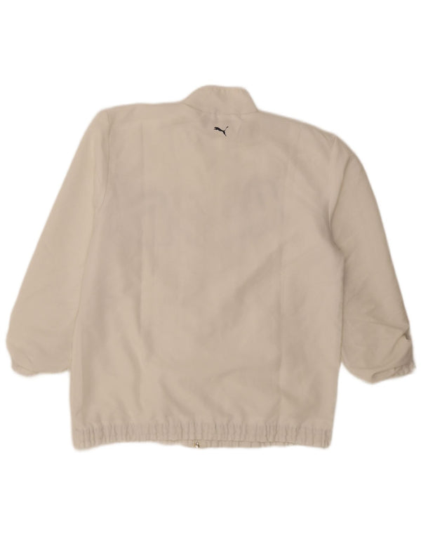 Puma Mädchen Grafik-Trainingsoberteil, Jacke, 15–16 Jahre, Weiß