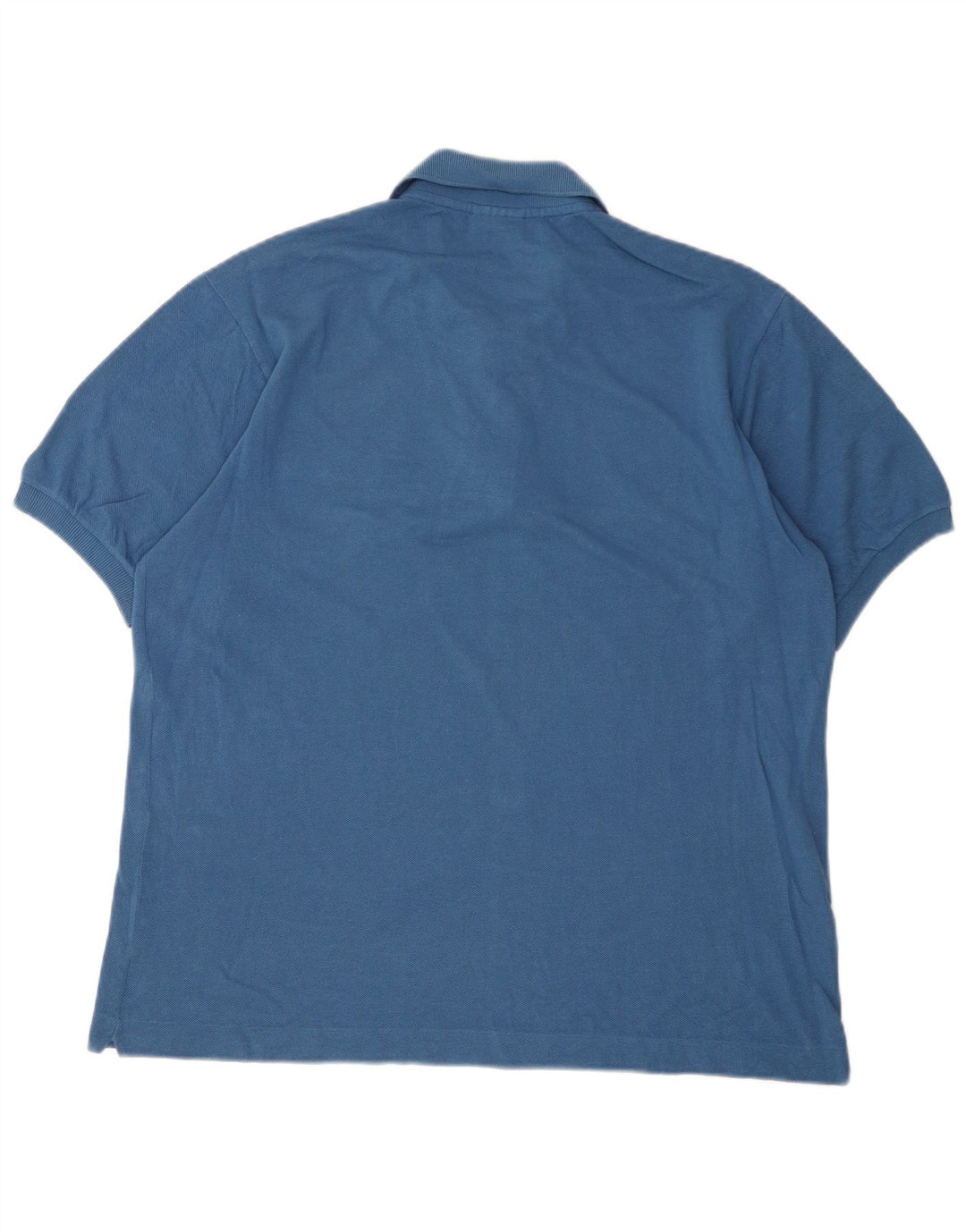 Lacoste Herren-Poloshirt, Größe 5, groß, blaue Baumwolle