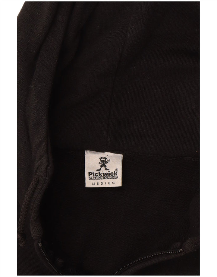 Pickwick Herren-Kapuzenpullover mit grafischem Reißverschluss, mittelschwarz, Baumwolle