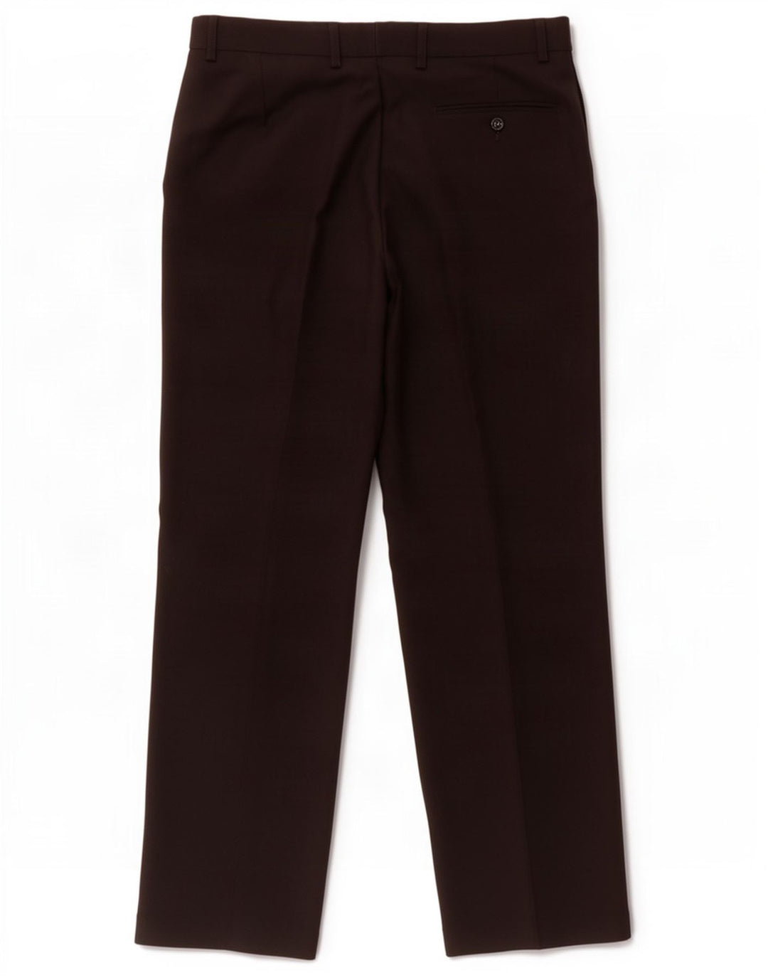 Gerade Herren-Anzughose von Marks & Spencer, W32, L31, schwarzes Polyester