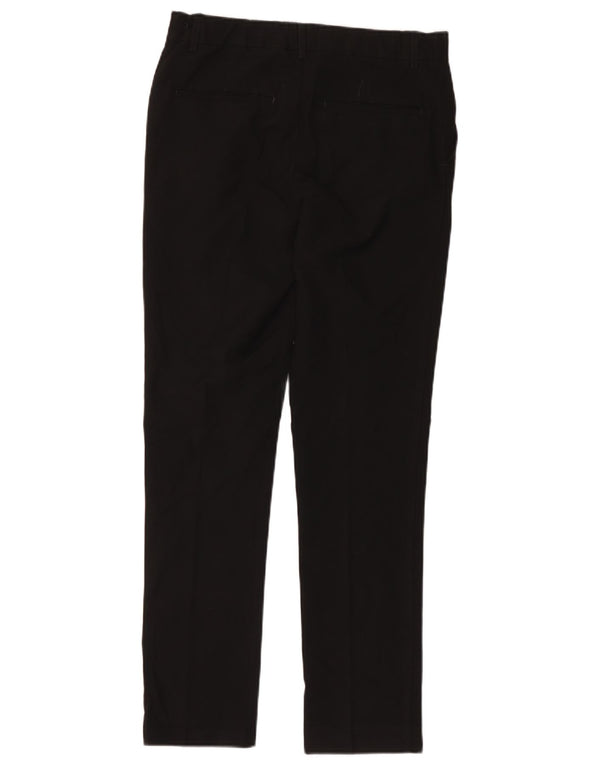 Marks & Spencer Girls Slim Suit Trousers 15-16 Years W32 L29 Black