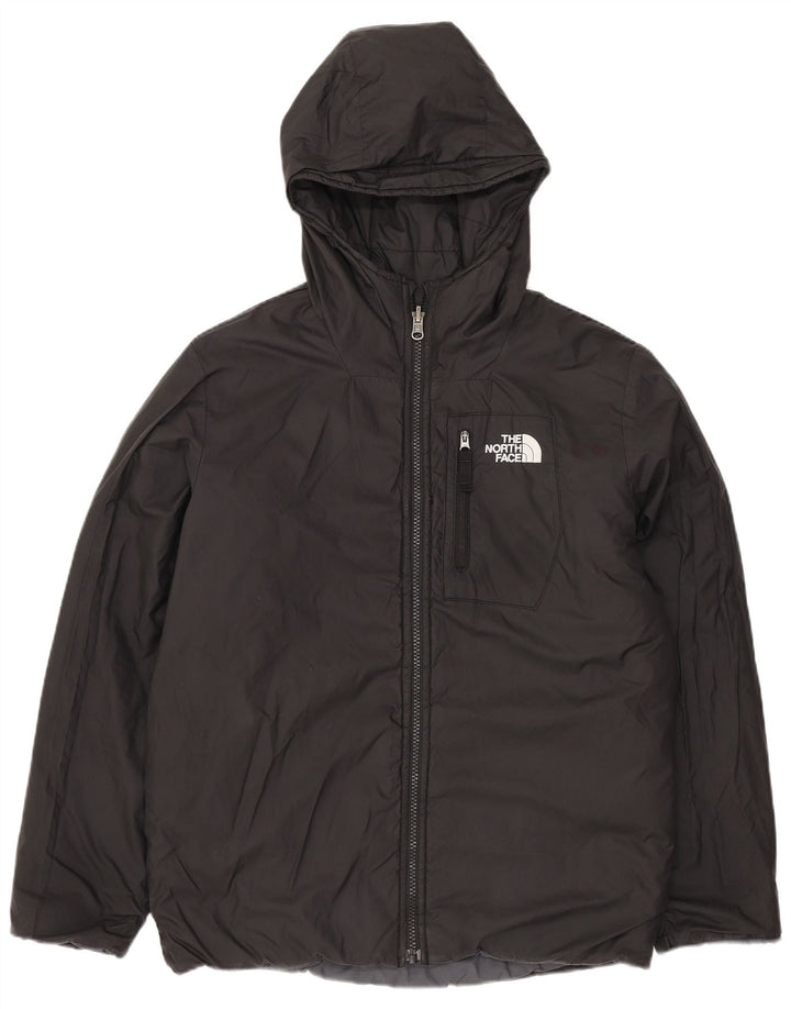 Wattierte Jacke für Jungen von The North Face, 11–12 Jahre, Größe L, Grau, Farbblock
