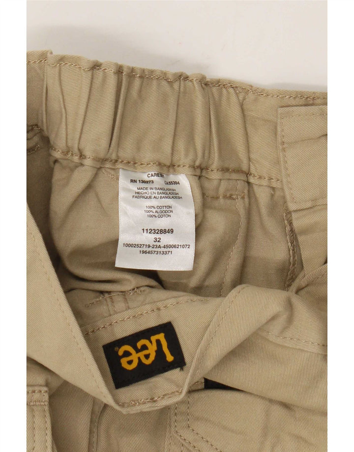 Lee Herren Cargoshorts W32 Mittelbeige Baumwolle
