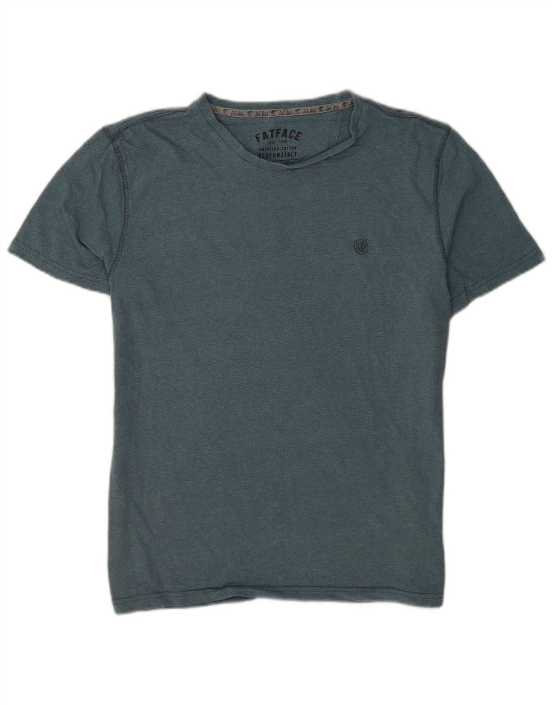 Fat Face Herren T-Shirt Top Large Grün Baumwolle