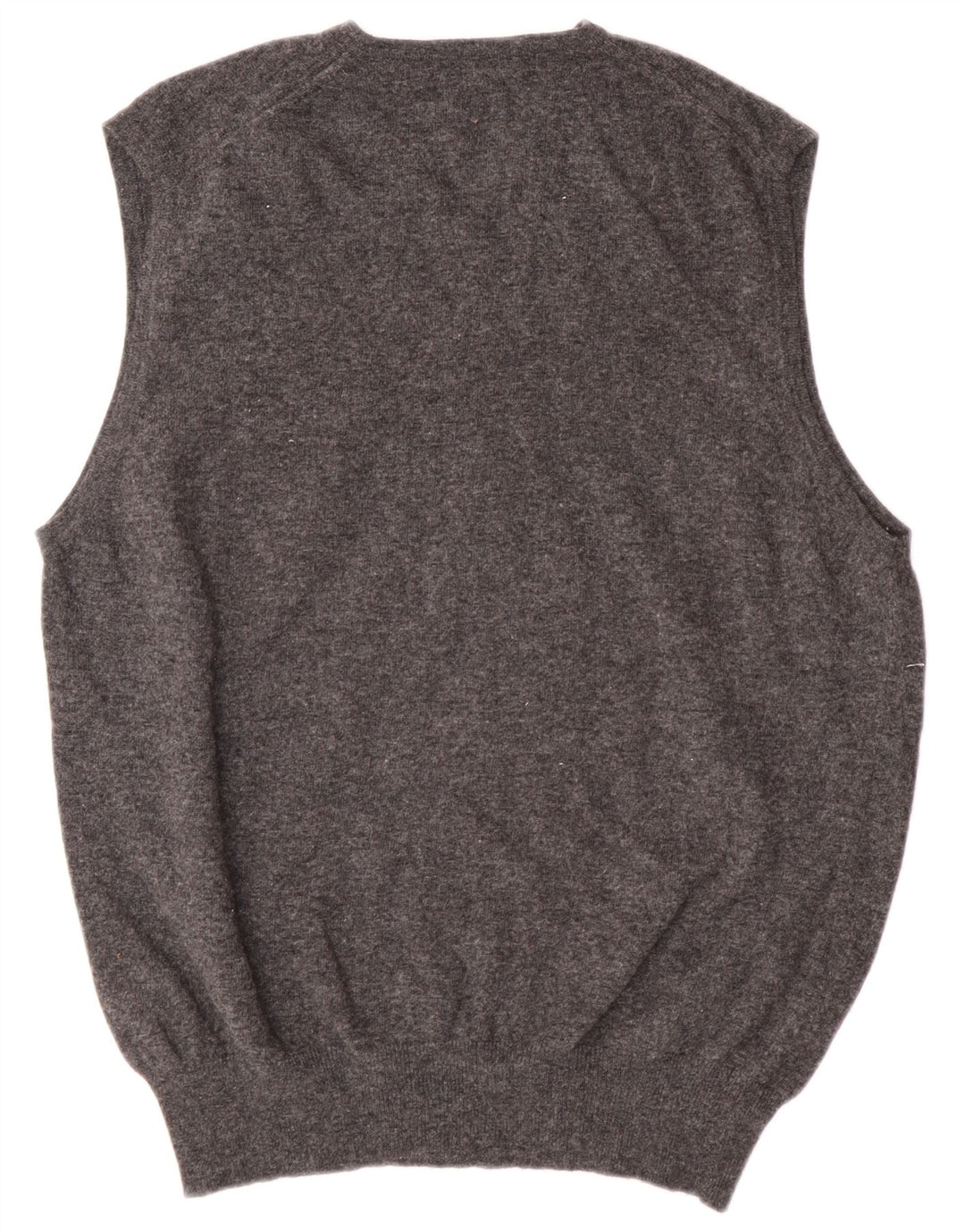 Fred Perry Herren Weste Tank Top Mittelgraue Wolle