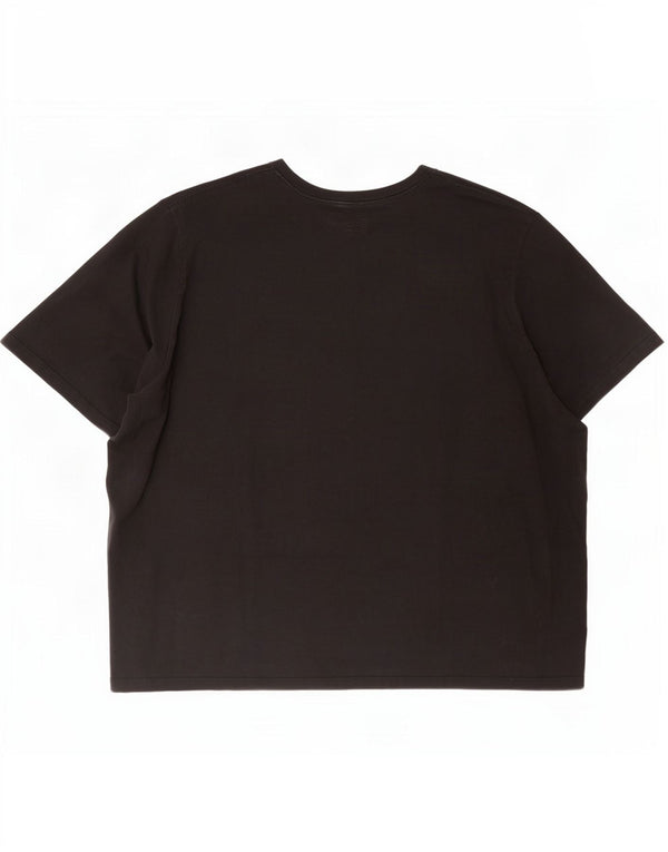 Levi's Herren T-Shirt Top 5XL Schwarz Baumwolle