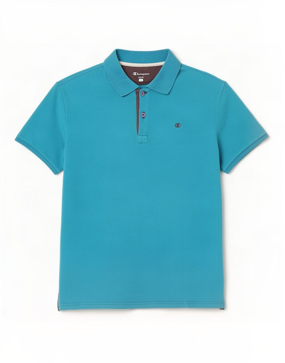 Champion Herren-Poloshirt „Easy Fit“, groß, aus blauer Baumwolle
