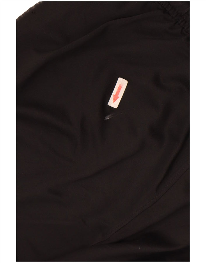 Nike Herren Dri Fit Trainingshose Mittelschwarzes Colourblock-Polyester