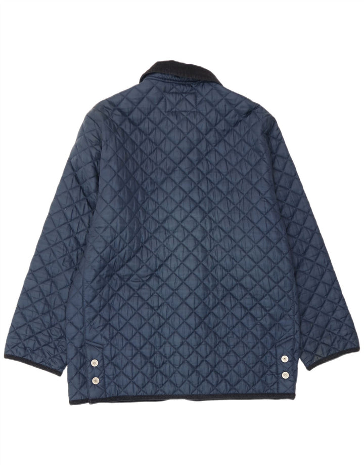 Armata Di Mare Herren Steppjacke IT 50 Large Marineblau Farbblock