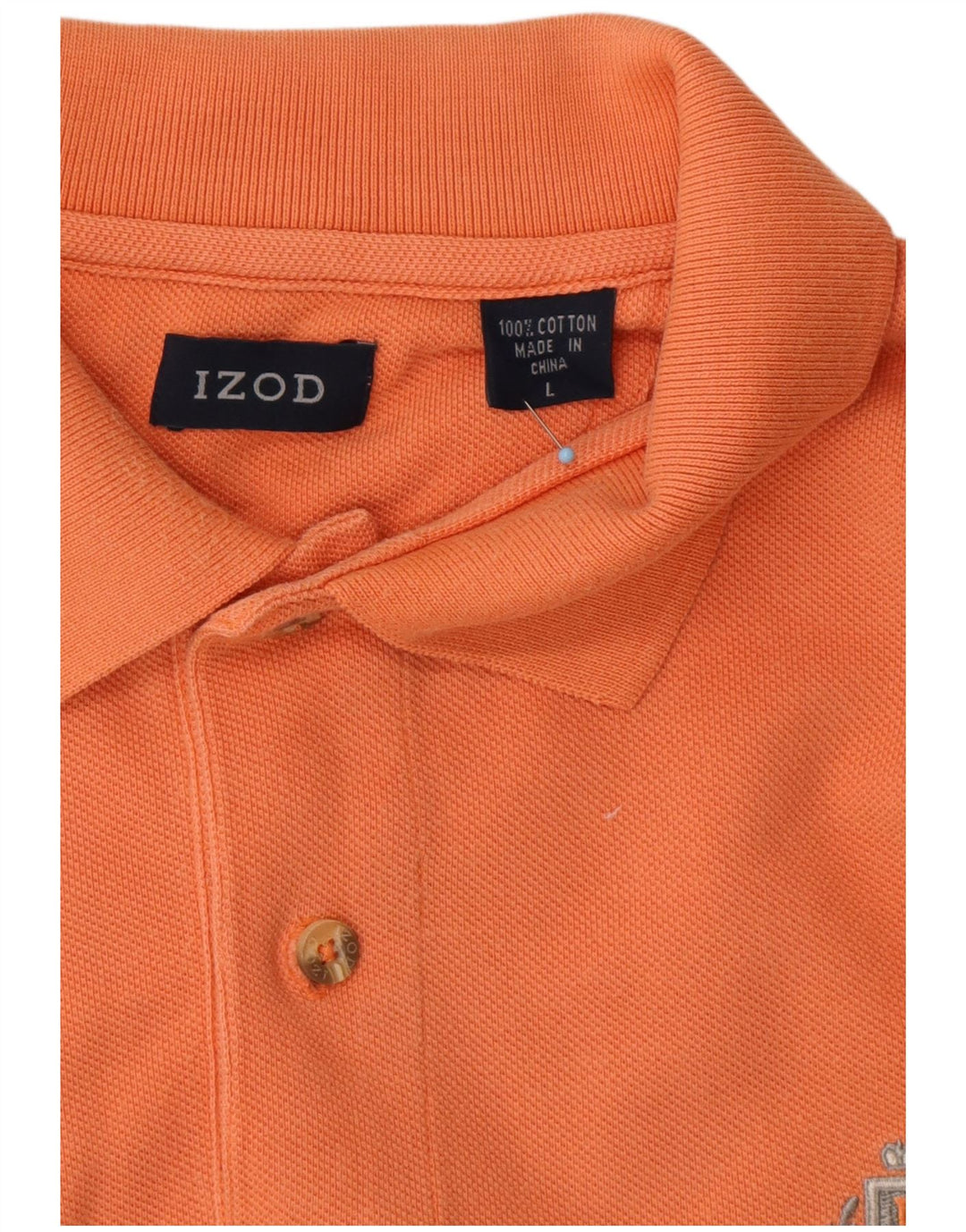 IZOD Herren-Poloshirt, große Baumwolle, Orange