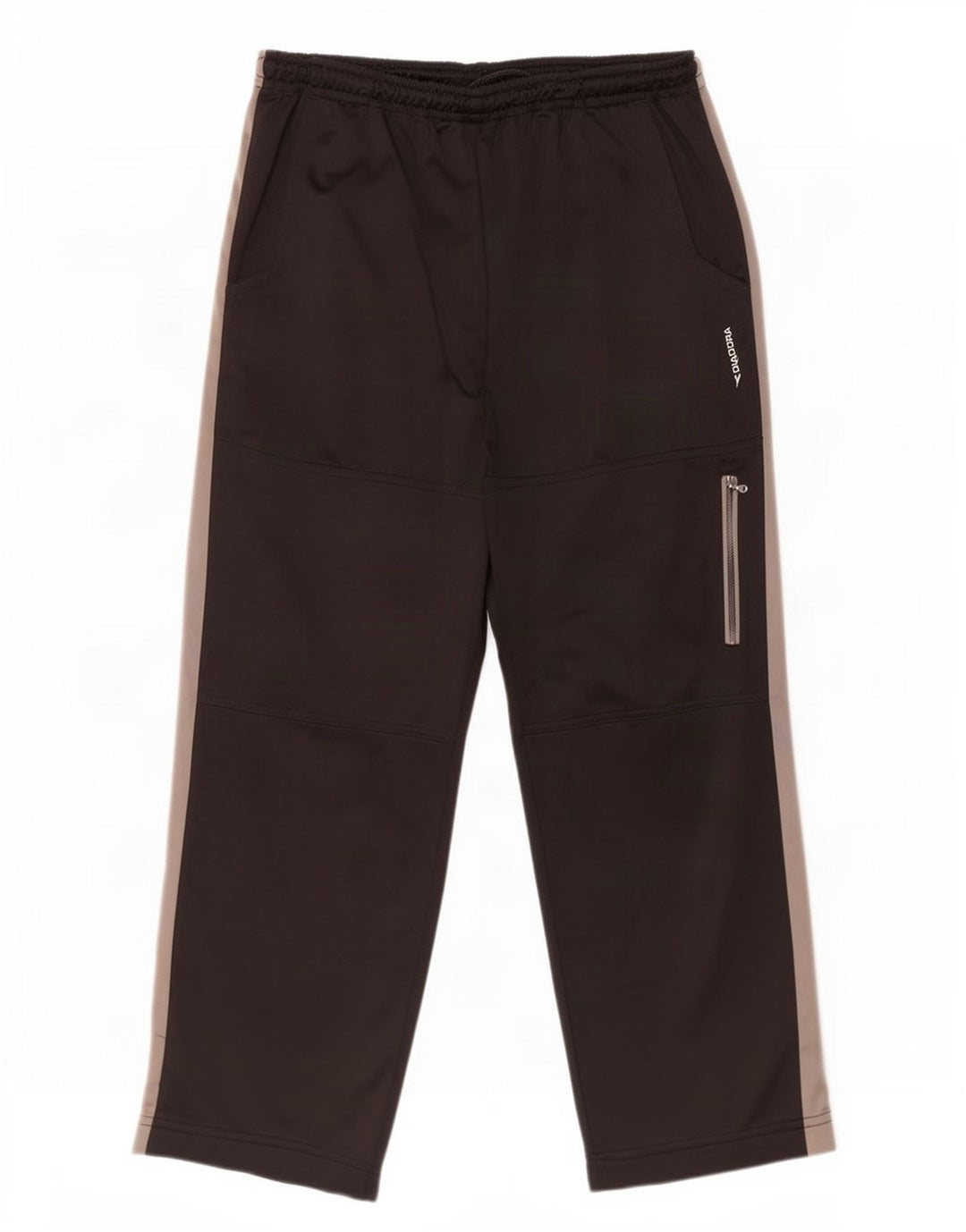 Diadora Herren-Cargo-Trainingshose, 2XL, schwarzes Farbblock-Polyester