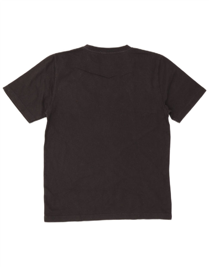 Calvin Klein Jeans Herren T-Shirt Top Mittelschwarze Baumwolle