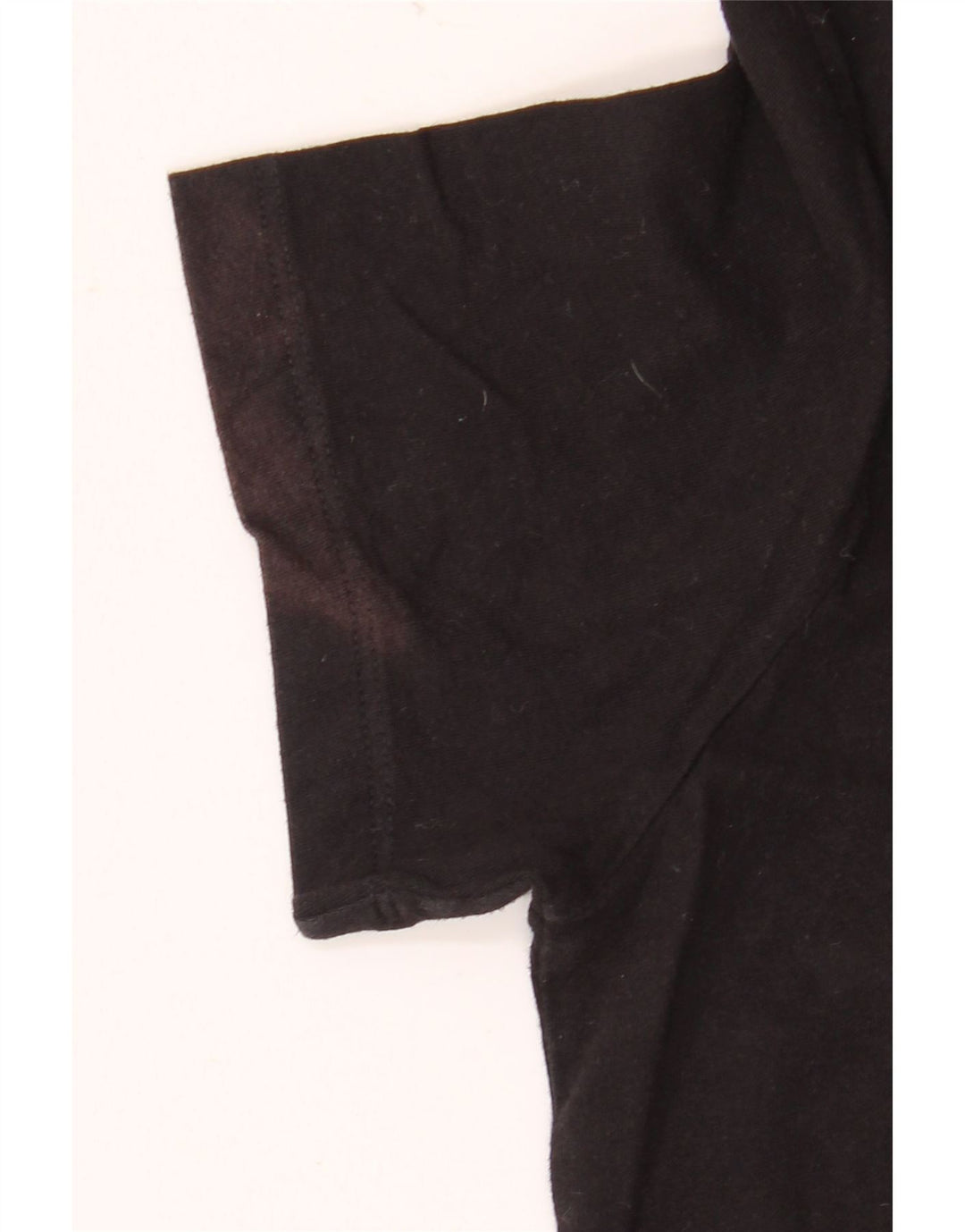 Trussardi Jeans Damen Grafik-T-Shirt-Oberteil UK 14 Medium Schwarz