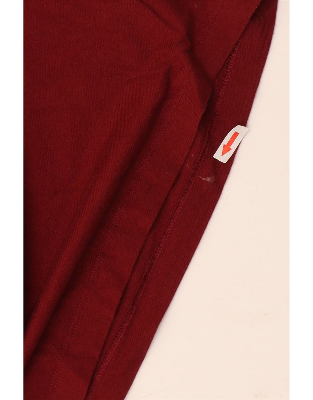 Nike Herren T-Shirt Top Small Burgund Baumwolle
