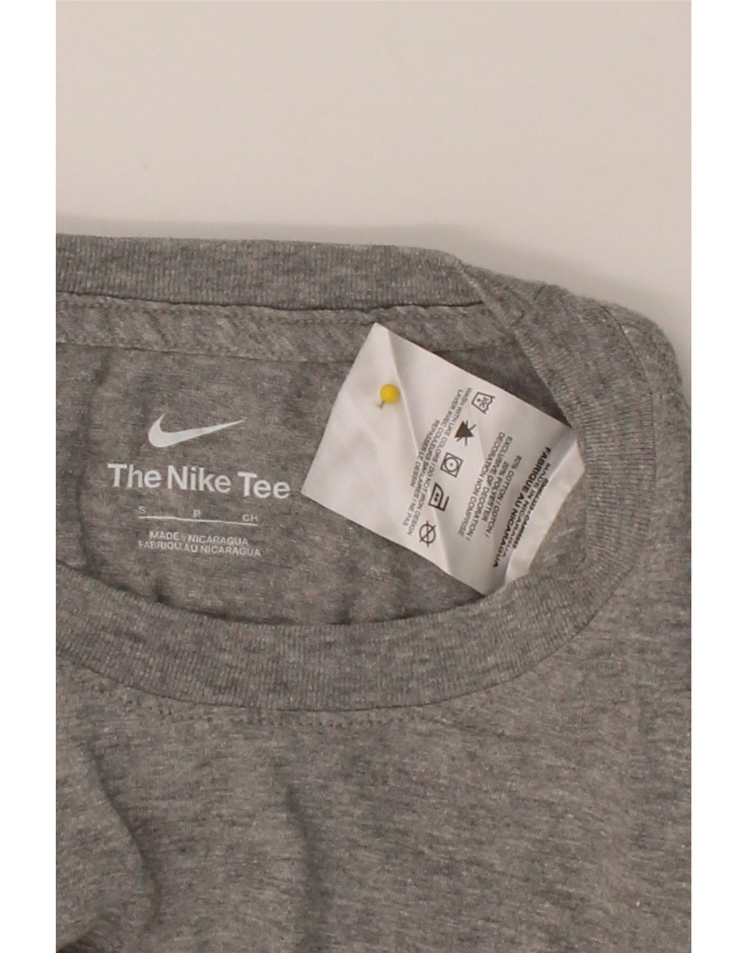 NIKE Mens Colorado Graphic T-Shirt Top Small Grey Cotton Vintage Nike and Second-Hand Nike from Messina Hembry 