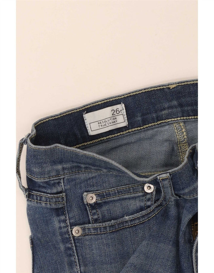Gap Damen Skinny Jeans W26 L30 Blau