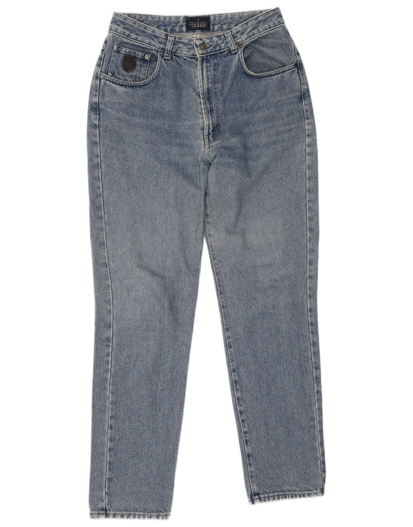 Trussardi Damen Straight Jeans IT 48 XL W34 L30 Blaue Baumwolle