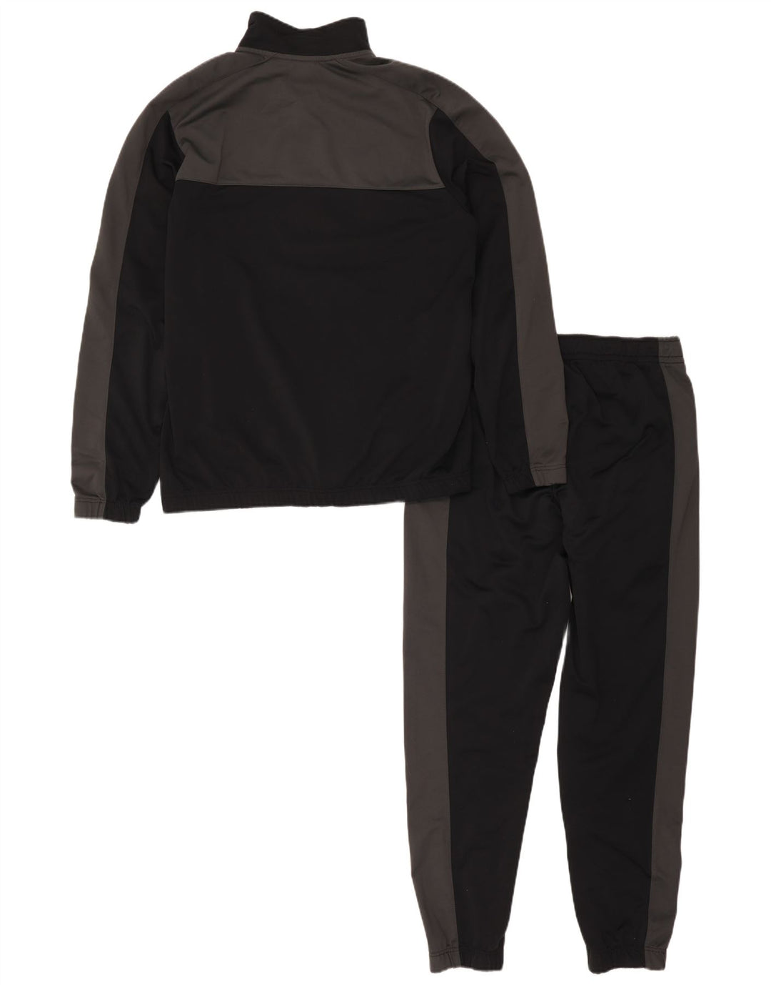 Nike Herren-Trainingsanzug, mittelgroß, Schwarz, Farbblock