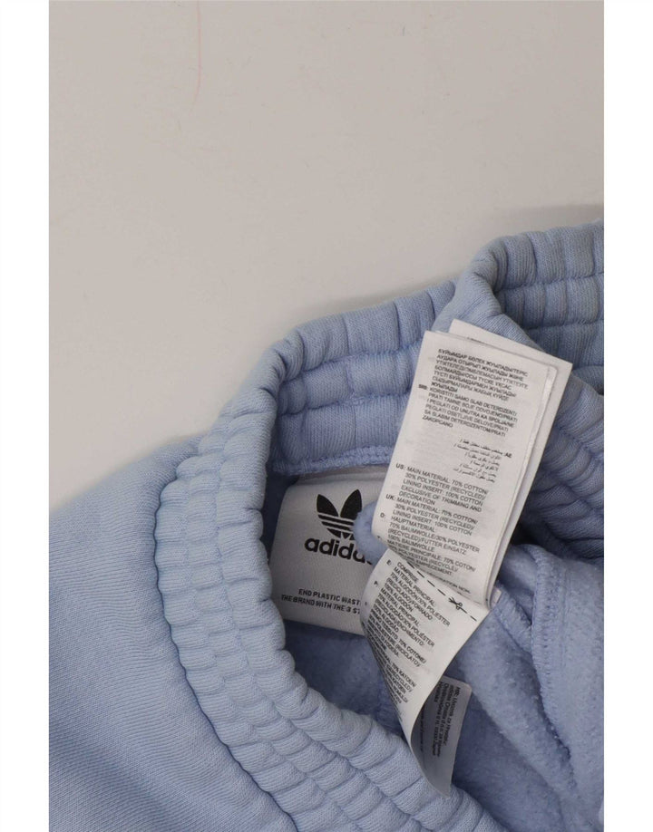 Adidas Herren Sportshorts mittelblaue Baumwolle