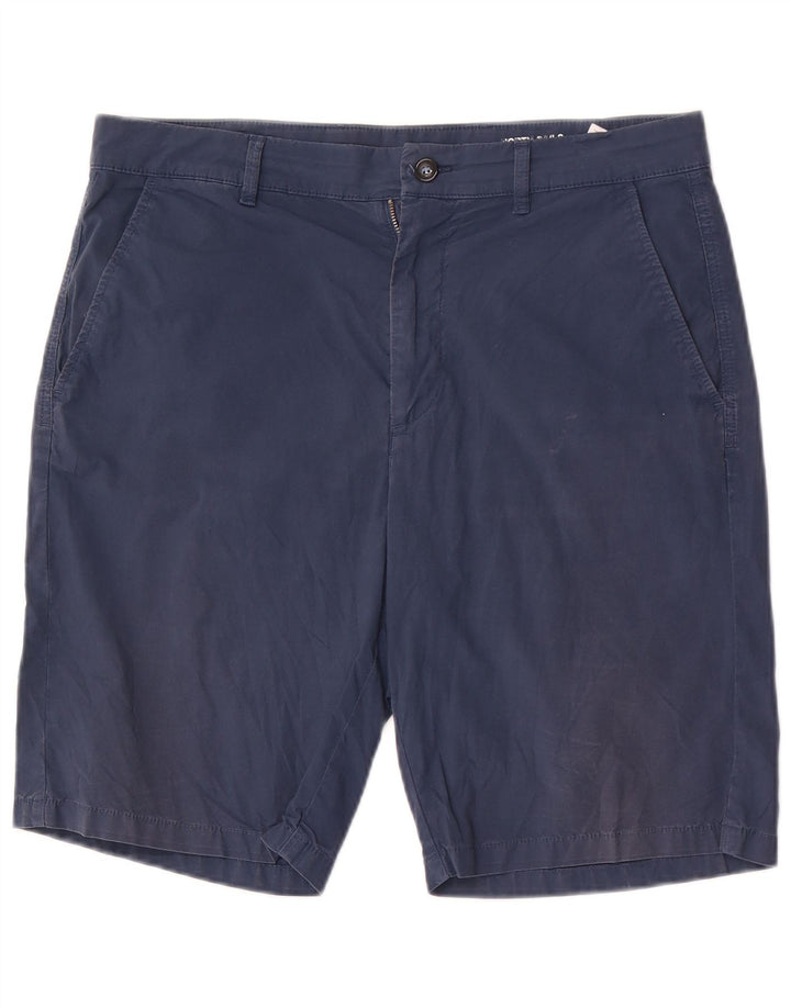 North Sails Herren-Chinoshorts mit normaler Passform, W33, mittelmarineblaue Baumwolle