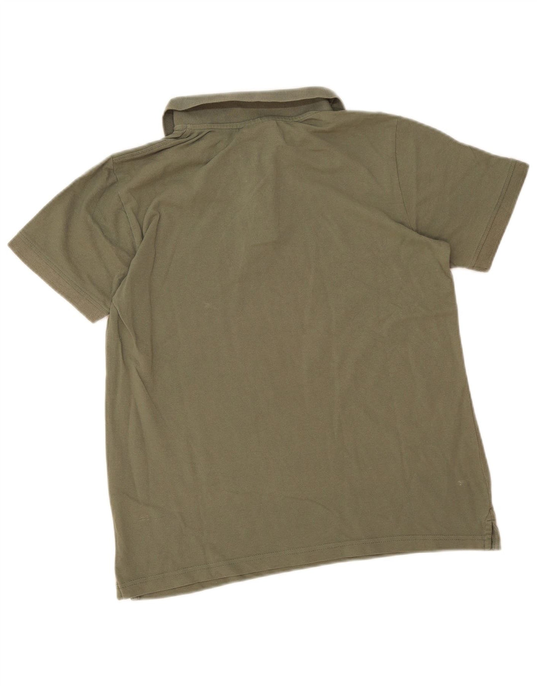 Kappa Herren-Poloshirt aus mittlerer Khaki-Baumwolle