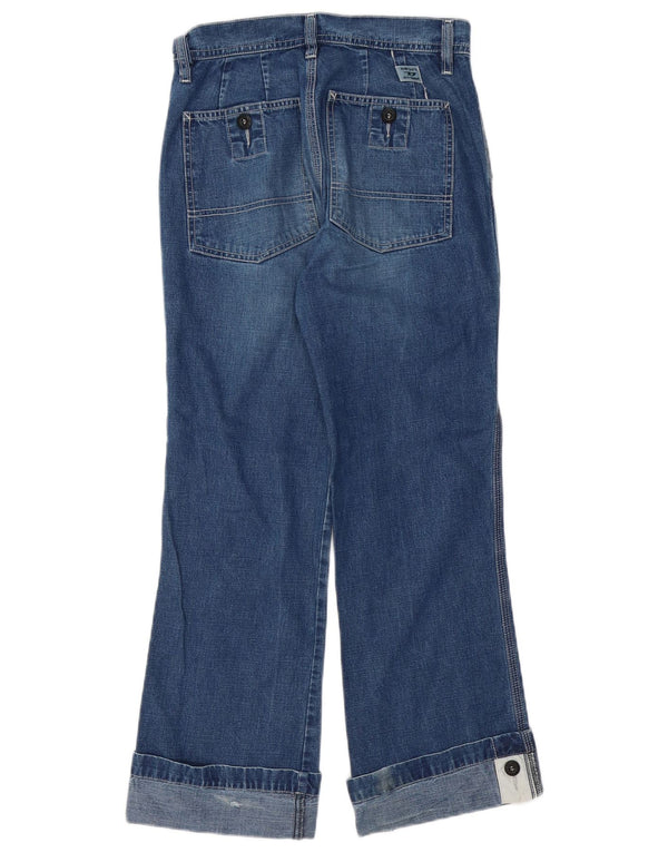 Diesel Bootcut-Jeans für Damen, W26, L27, blaue Baumwolle