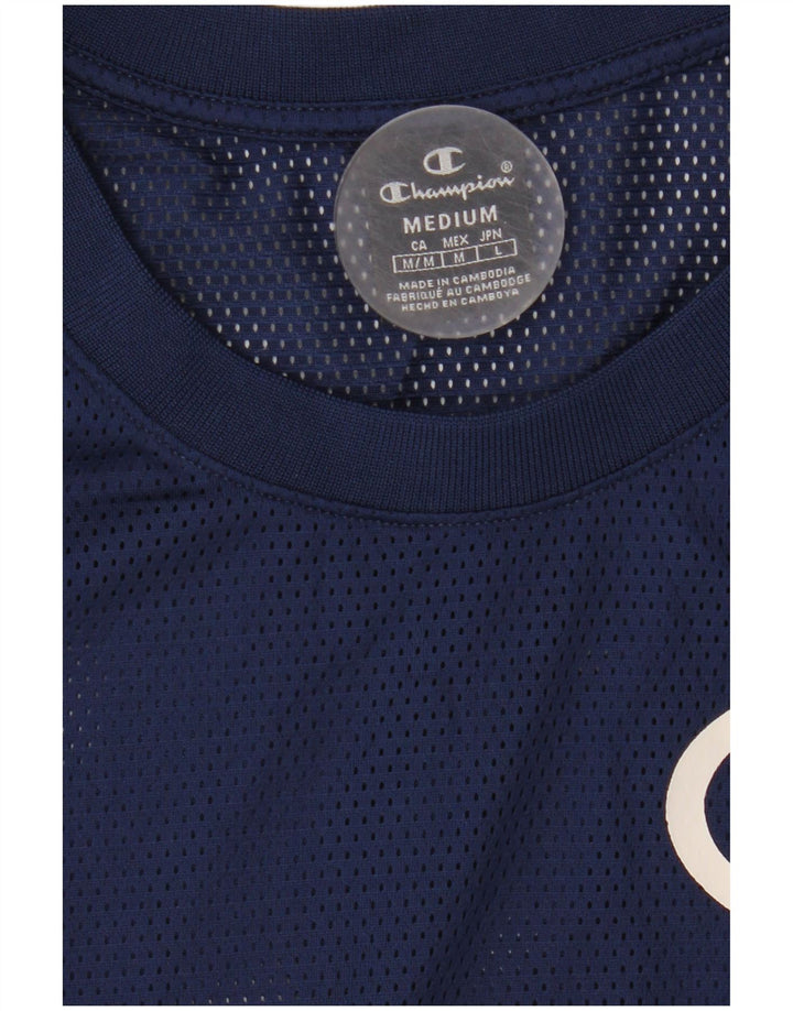 Champion Herren-Jersey-Oberteil, mittelgroß, Marineblau, Farbblock