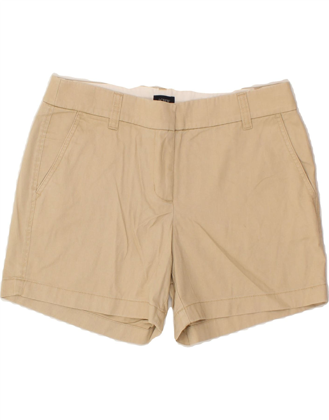 J. CREW Womens Chino Shorts US 6 Medium W30  Beige Cotton Vintage J. Crew and Second-Hand J. Crew from Messina Hembry 