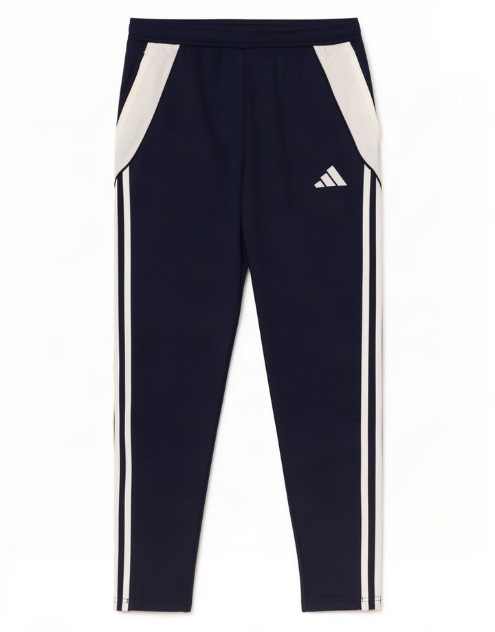 Adidas Herren Aeroready-Trainingshose, mittelgroß, Marineblau, Farbblock