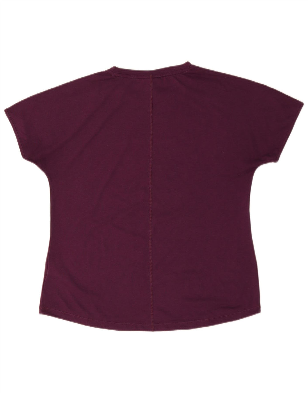 Puma Damen Grafik T-Shirt Top UK 16 Large Lila Polyester