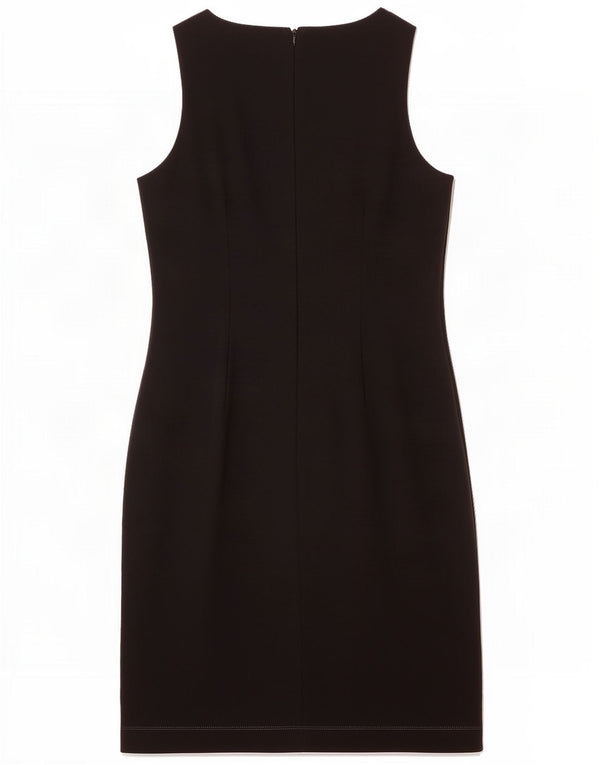 Marks & Spencer Damen St. Michael Etuikleid UK 12 Medium Schwarz