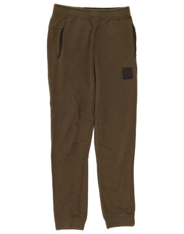Nike Jungen-Trainingsanzug mit Grafik, Jogginghose, 12–13 Jahre, groß, Khaki, Baumwolle