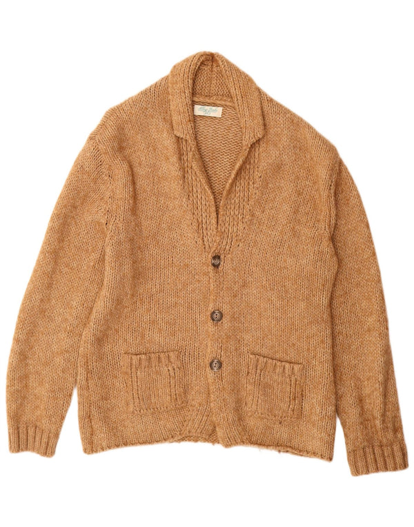 ALLEY DOCKS Damen Strickjacke UK 18 XL Braun Acryl