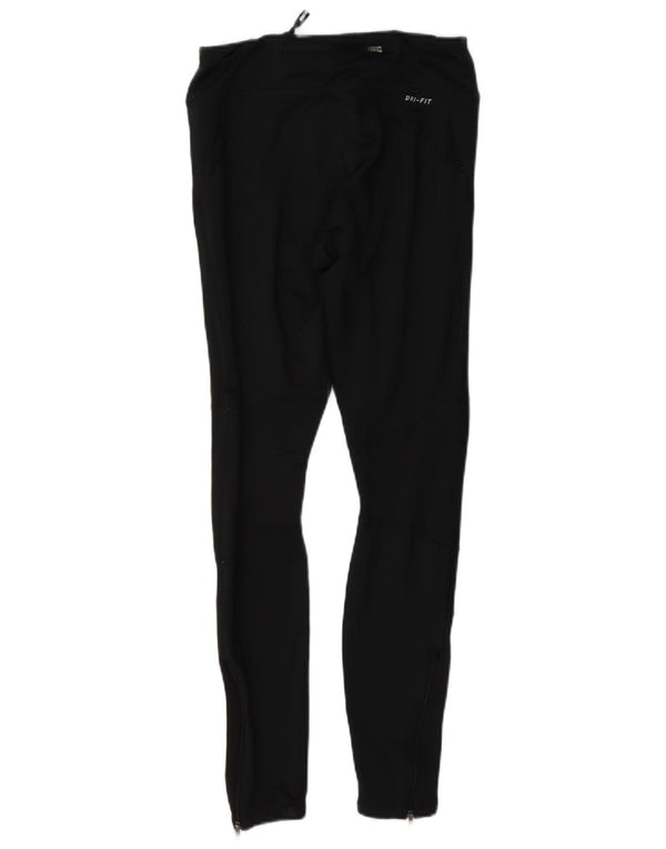 Nike Damen Dri Fit Leggings UK 8 Small Schwarz Polyester