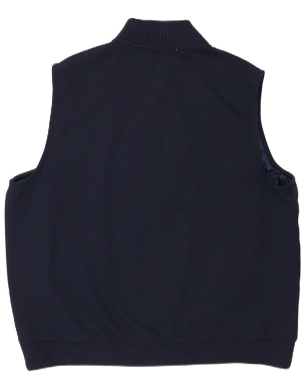 Marks & Spencer Herren Autograph Wattierte Weste UK 46 3XL Marineblau Polyester