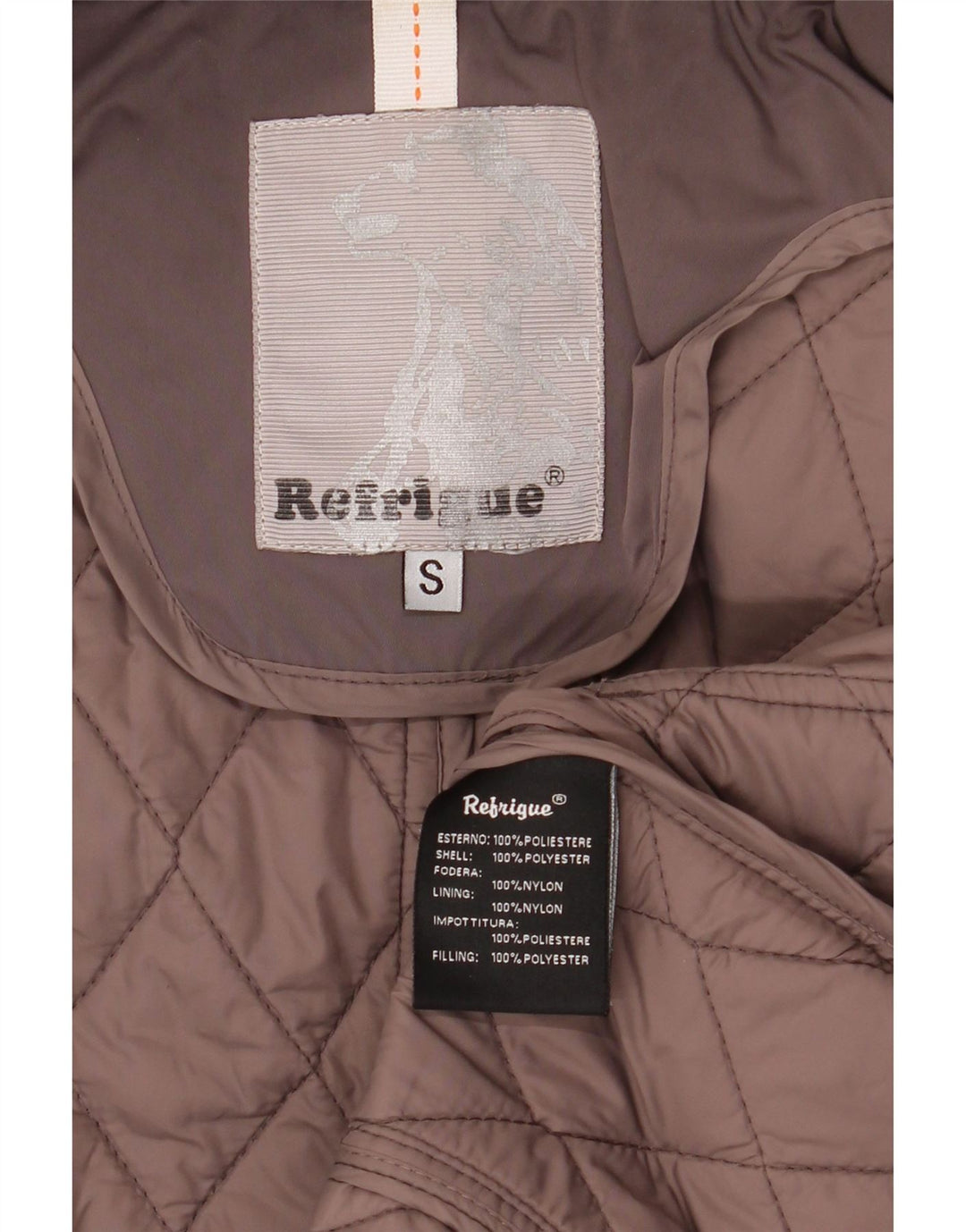 Refrigiwear Damen Steppjacke UK 10 Small Grau Polyester