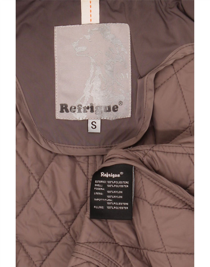 Refrigiwear Damen Steppjacke UK 10 Small Grau Polyester