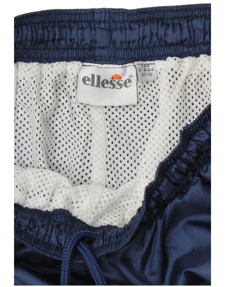 Ellesse Damen-Trainingshose, Jogginghose, Größe 46, Marineblau, Polyester