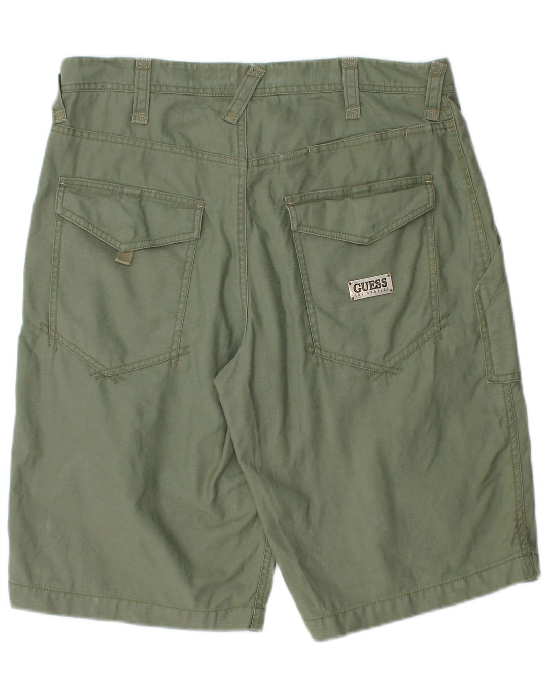 Guess Herren Cargoshorts W30 Medium Khaki Baumwolle