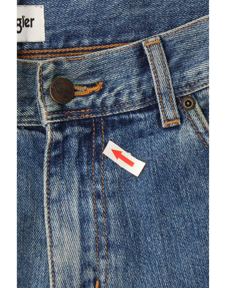 Wrangler Herren Texas Straight Jeans W30 L28 Blaue Baumwolle