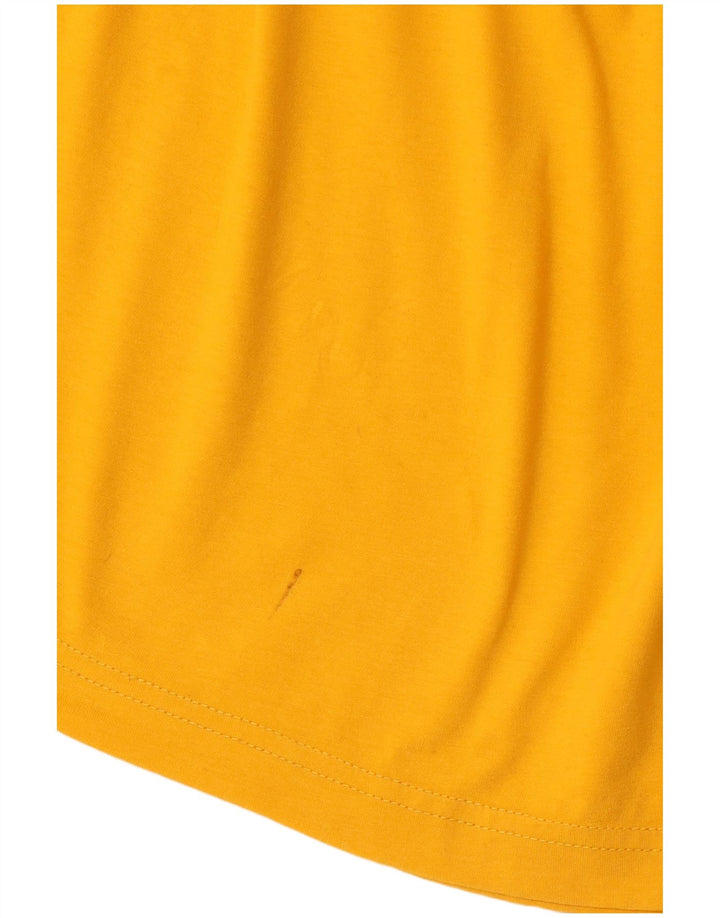 CHAMPION Herren Grafik-T-Shirt-Oberteil Mittelgelb