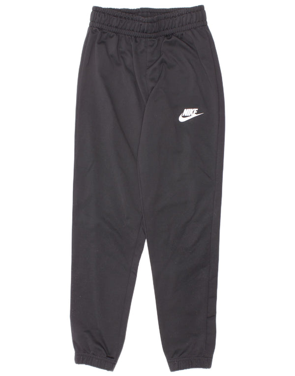 Nike Jungen-Trainingshose, Jogginghose, 6–7 Jahre, XS, schwarzes Polyester