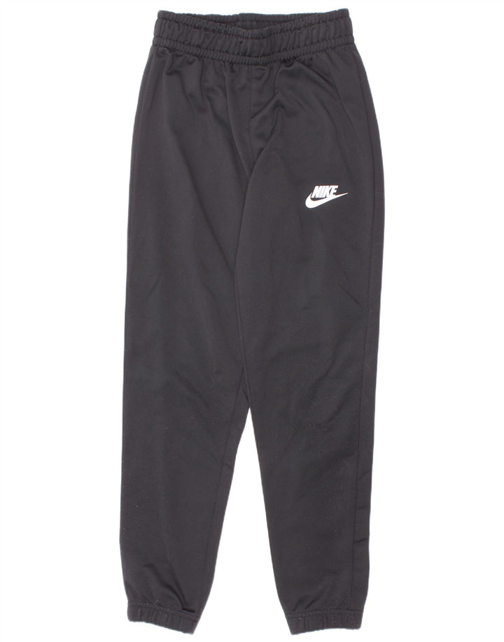 Nike Jungen-Trainingshose, Jogginghose, 6–7 Jahre, XS, schwarzes Polyester