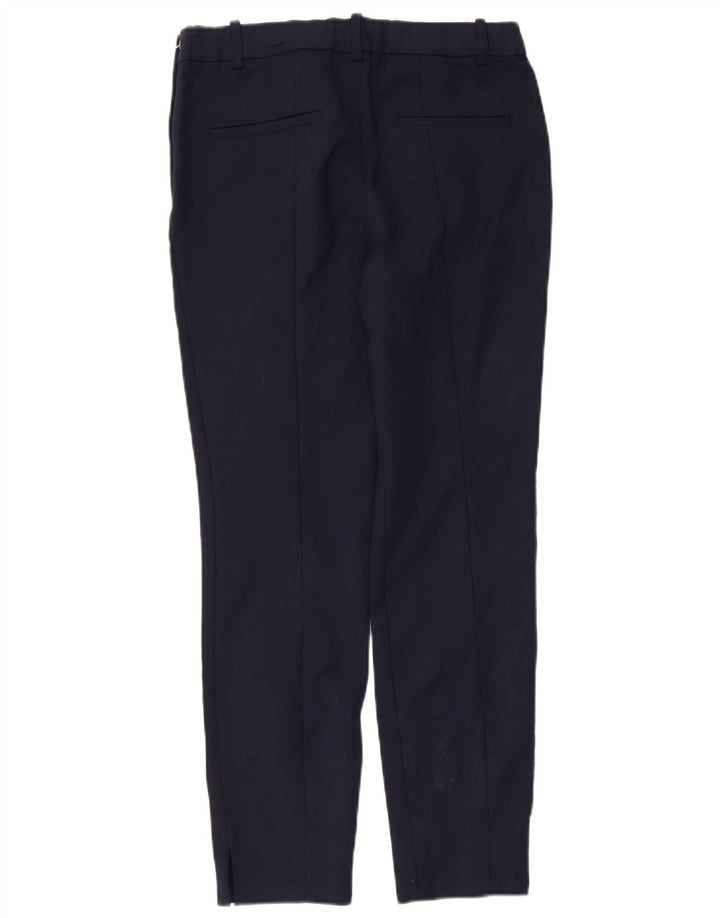 Schmale Freizeithose für Damen von Zara, Größe M, W30, L27, Marineblau