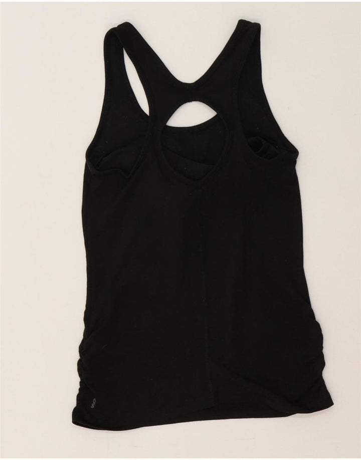 CHAMPION Womens Vest Top UK 8 Small Black Vintage Champion and Second-Hand Champion from Messina Hembry 