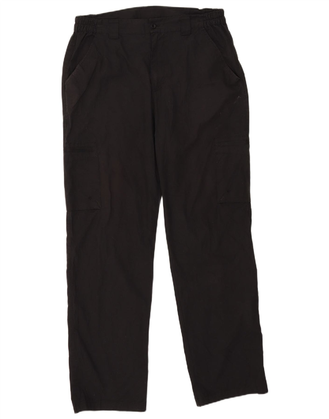 Mountain Warehouse Gerade Herren-Cargohose, W34, L32, Schwarz, Polyester