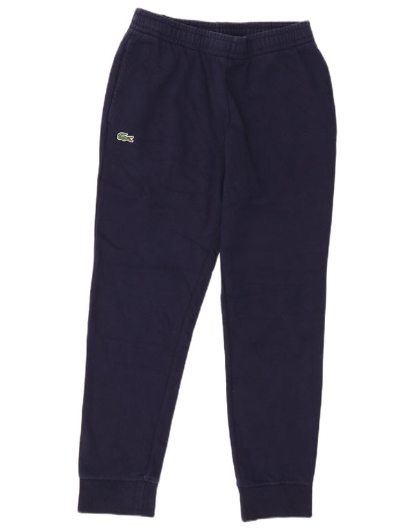 Lacoste Herren-Trainingshose, Jogginghose, Größe 2 XS, marineblaue Baumwolle