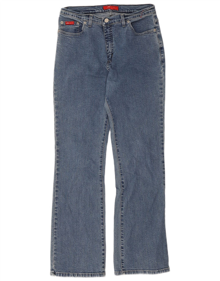 Marks & Spencer Damen Per Una Bootcut Jeans W30 L32 Blaue Baumwolle