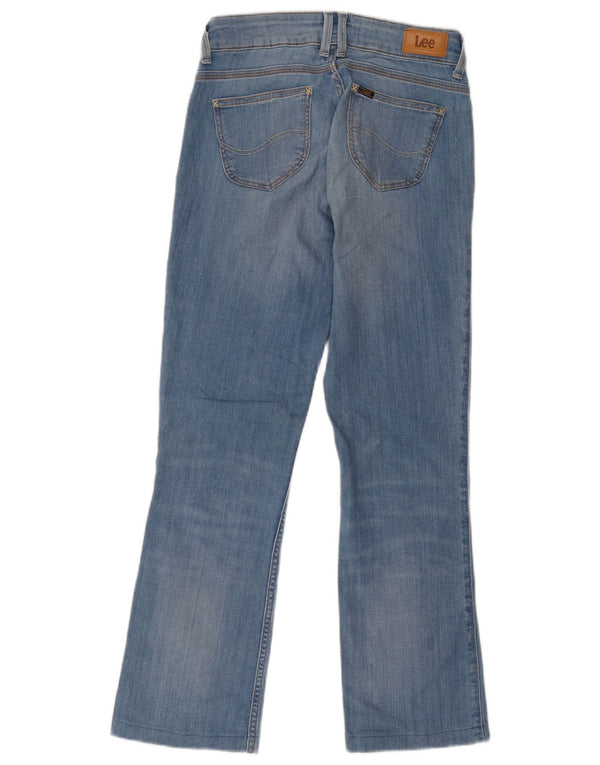 Lee Damen Joliet Bootcut Jeans W28 L27 Blaue Baumwolle